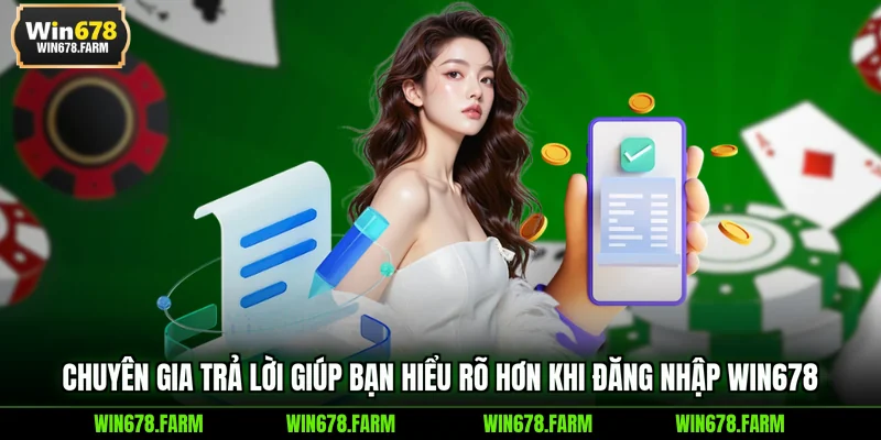 Chuyên gia trả lời giúp bạn hiểu rõ hơn khi đăng nhập WIN678